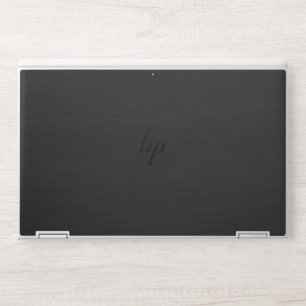 Black leather HP EliteBook Laptop Skin