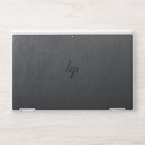 Black leather HP EliteBook X360 1030 G3G4 HP Laptop Skin