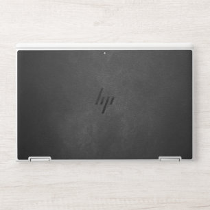 Black Leather HP EliteBook X360 1030 G3/G4 Laptop Skin