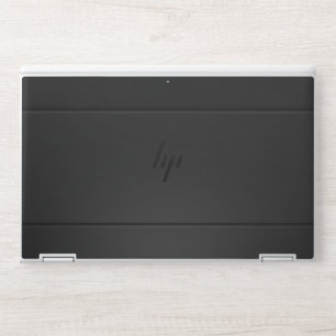 Black leather HP EliteBook X360 1040 G5/G6 Laptop Skin