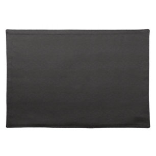 Black Leather Look Placemat