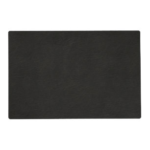 Black Leather Look Placemat