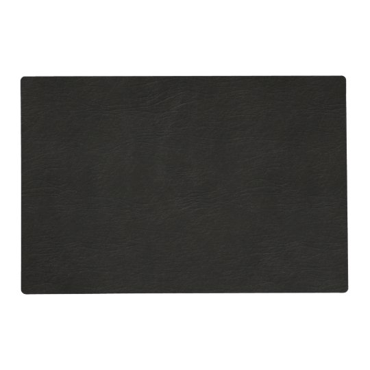 Black Leather Look Placemat