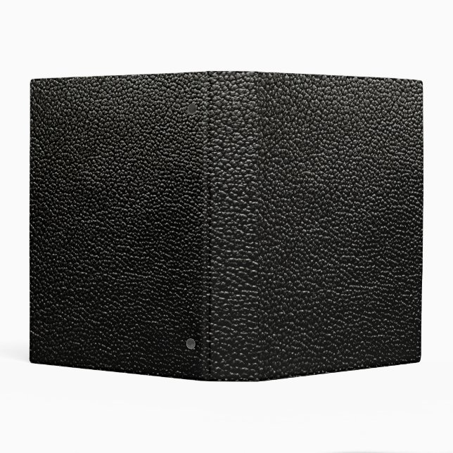 Black leather mini binder (Background)