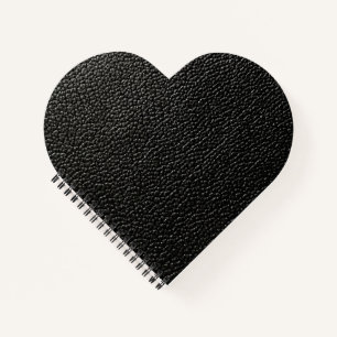 Black leather  notebook