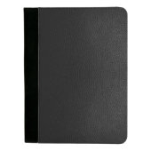 Black Leather Padfolio Custom (Front)