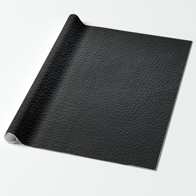 Black leather texture and backgroundleather,textur wrapping paper (Unrolled)