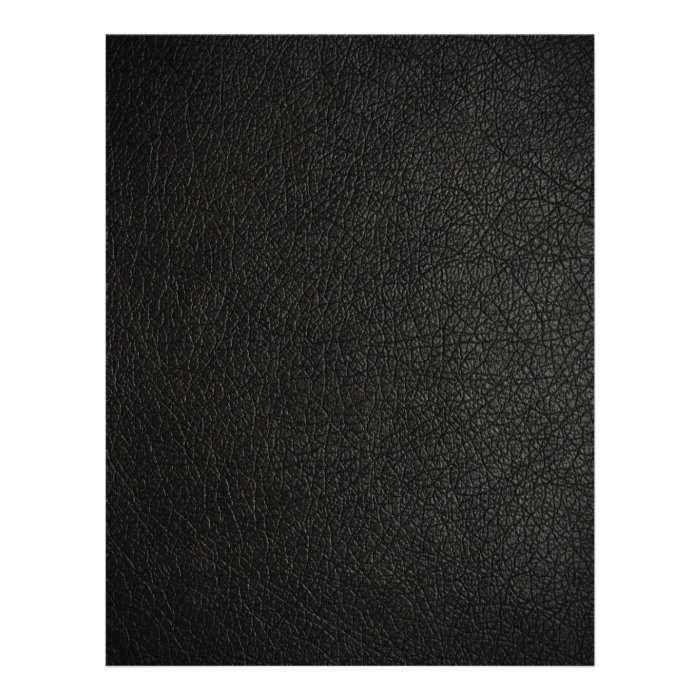 Black Leather Texture Background Letterhead Design