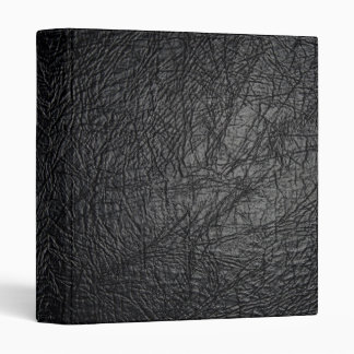 black leather texture binder