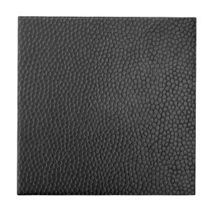 Black Leather Texture Ceramic Tile