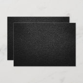 Black Leather Texture For Background (Front/Back)