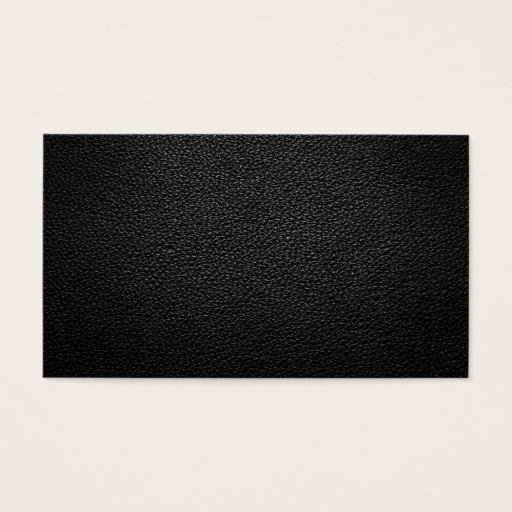 Customizable Black Leather Texture For Background Business Card Template
