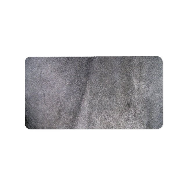 Black Leather Texture Label (Front)