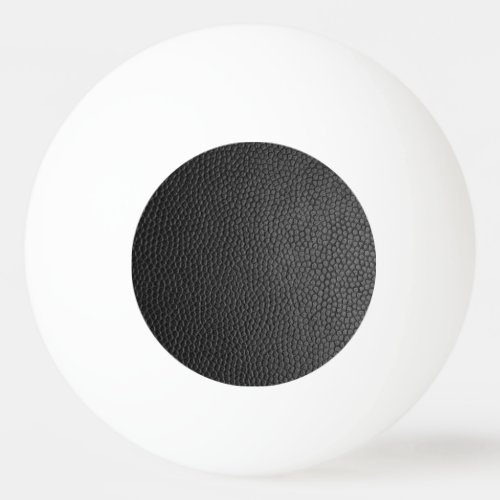 Black Leather Texture Ping Pong Ball