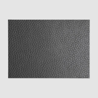 Black Leather Texture Tissue Paper