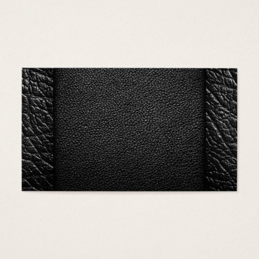 Customizable Black Leather Textures For Background Business Card Template