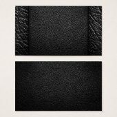 Black Leather Textures For Background (Front & Back)