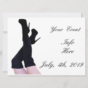 Black Leather Thigh-high Boots Thunder_Cove