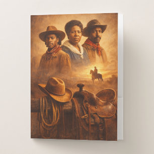 Black Legends of the West Pocket Folder