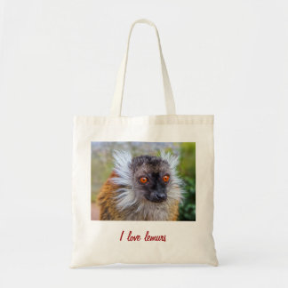 Black lemur bag
