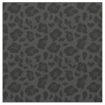 black leopard pattern animal print  fabric