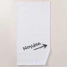 Black Lettering and Arrow on your
