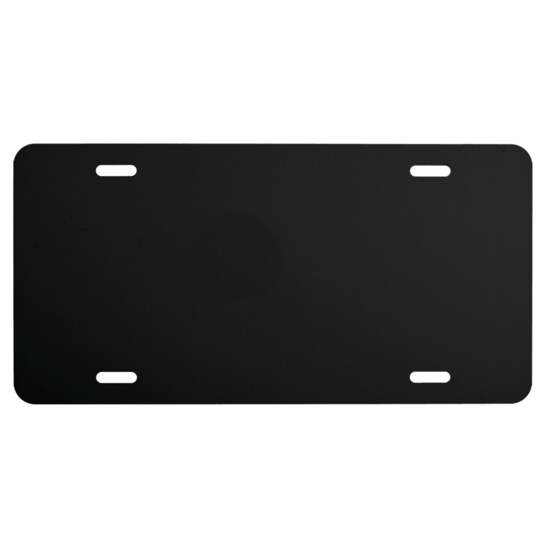 “Black” License Plate Zazzle