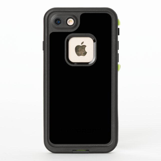 Black LifeProof FRĒ iPhone 7 Case (Back)