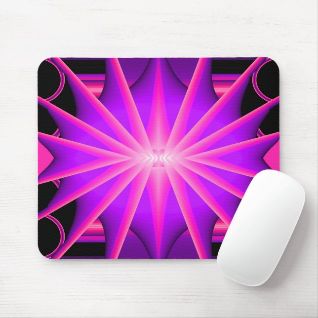 Black Light fun..... Mouse Pad (With Mouse)