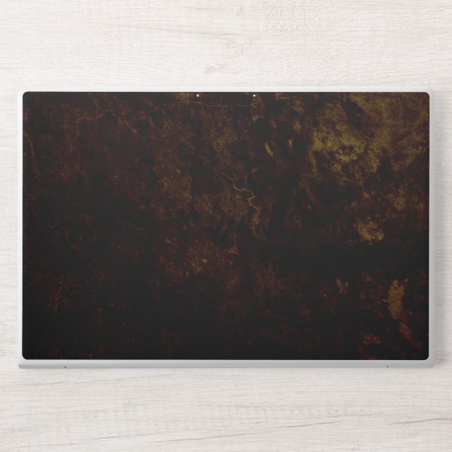 black light golden marble HP EliteBook 850  HP Laptop Skin (Front)