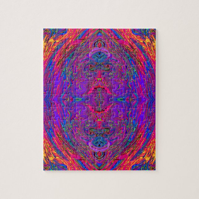 Black light night... jigsaw puzzle (Vertical)