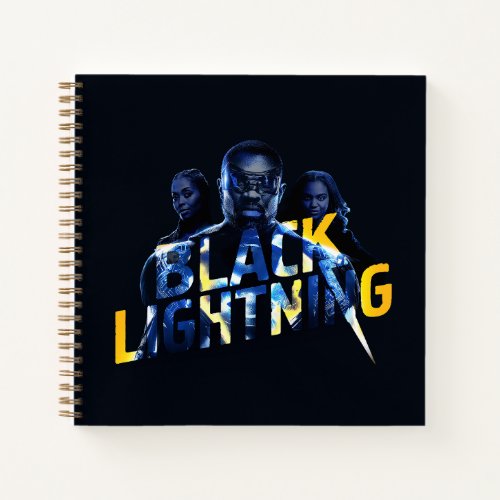 Black Lightning Heroes Graphic Notebook