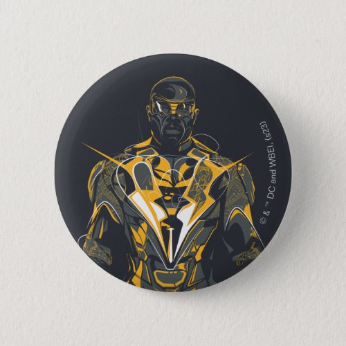 Black Lightning Illustration Button