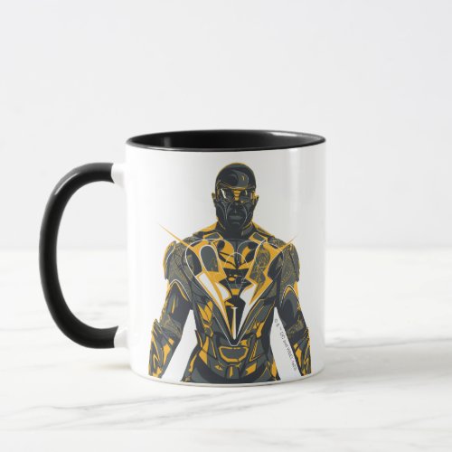 Black Lightning Illustration Mug