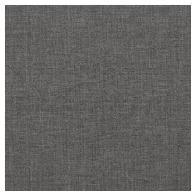 Black linen fabric (Close Up)