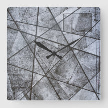 Black Lines white gray rectangles abstract