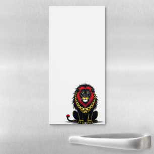 Black Lion Magnetic Notepad