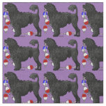 Black Lion Portuguese Water Dog with Float Line P Fabric