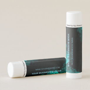 Black Lip Balm with Company Logo Paraben Free