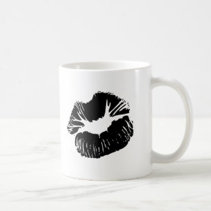 Black Lips Coffee Mug