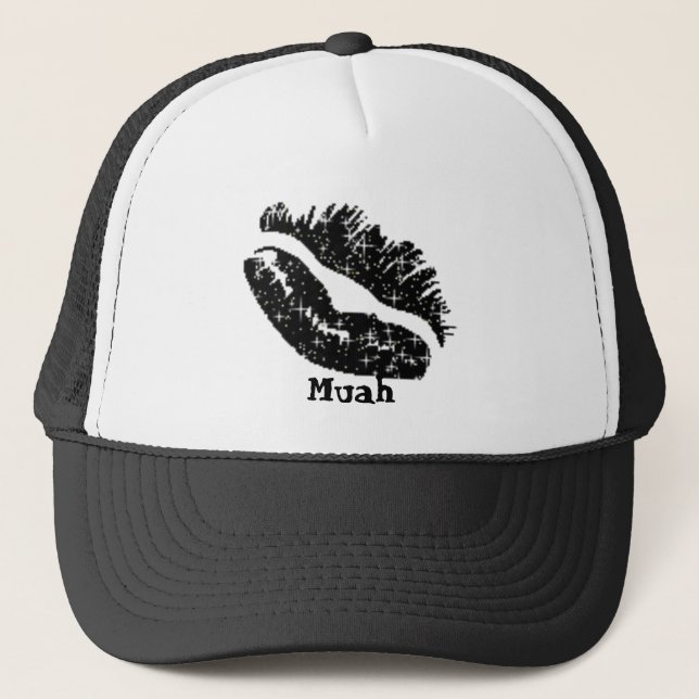 black lips, Muah Trucker Hat (Front)