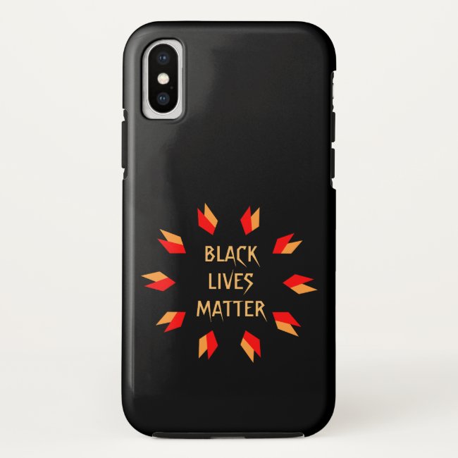 Black Live Matter iPhone X Case