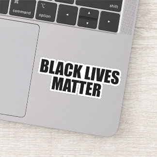 Black live matter sticker