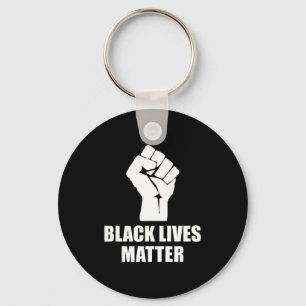 Black Lives Blm Human Rights Black History Month  Keychain