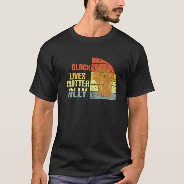 Black Lives Matter Ally Tee (Front)