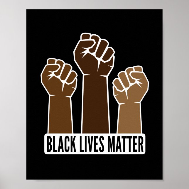 Black lives matter Art Print (Front)