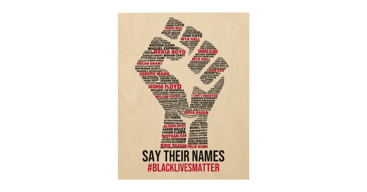 black lives matter art & wall décor Zazzle