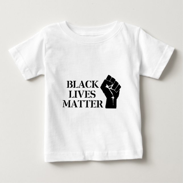 Black Lives Matter Baby T-Shirt (Front)