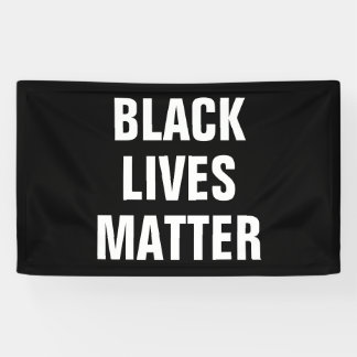 Black Lives Matter Banner