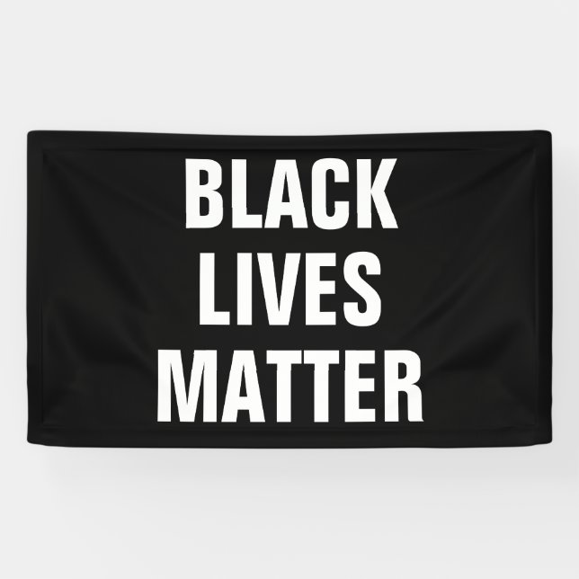Black Lives Matter Banner (Horizontal)